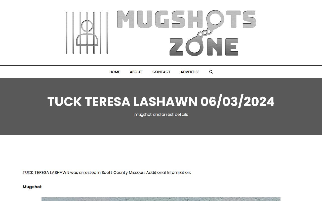 Mississippi County news source caution using a Scott County third-party record page